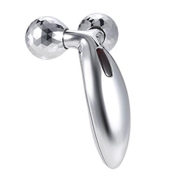 Imagem de Face Roller, Andoer 3D Roller Massage Massagem Facial Fina Roller Machine V Face Emagrecimento Ferramenta de Relaxamento Corporal para Removedor de Queixo Bola de Massagem Muscular