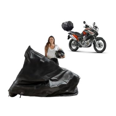 Imagem de Capa Proteção Impermeável compatível com Honda Xl 700v Transalp com Baú/Bauleto