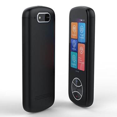 Imagem de 107 Tradutor de idiomas instantâneo on-line Equipamento portátil de digitalização de fotos Dispositivo de tradução off-line de 12 idiomas adequado para estudo, trabalho e viagens internacionais (A)