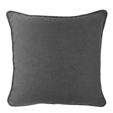 Imagem de CAPA DE ALMOFADA LINHO GRAFITE 50x50 COM VIÉS