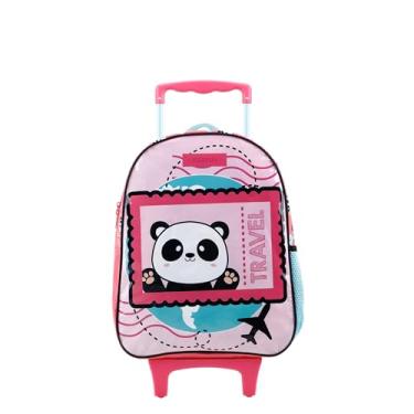 Imagem de Mala com Rodas 16 Xeryus Infantil Panda - 12310 - Artigo Escolar