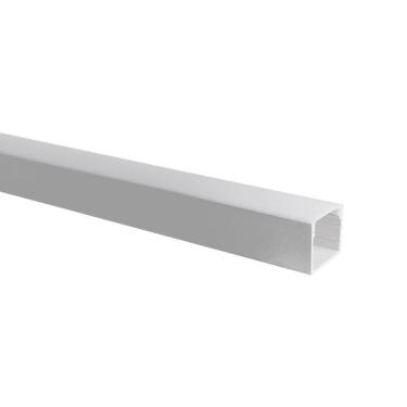 Imagem de Perfil De Sobrepor Para Fita Led Blumenau Line 23mm Com 2 Metros Branco Fosco