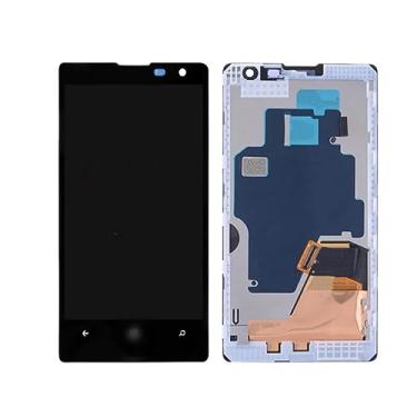 Imagem de SHOWGOOD para Nokia Lumia 1020 Tela LCD Touch Screen Digitalizador Assembléia para Nokia Lumia 1020 Peças de Reposição LCD (Preto com Moldura)