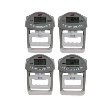Imagem de Kit 4 Dinamômetro Digital Faixa 0 A 90Kg Manual Graduação 0.1Kg Mão Dm-90 Portátil Inst...