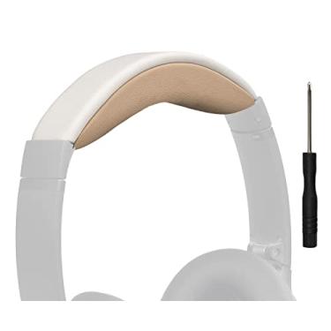 Imagem de SOULWIT Kit de Almofada de Substituição para Bose QuietComfort 25 (QC25) / SoundLink Around-Ear II (SoundLink AE2) / SoundTrue Around-Ear II (SoundTrue AE 2), Instalação Fácil - Branco&Bege