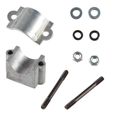 Imagem de jtfrkope Conjunto de bloco de montagem do motor e parafusos de 6 mm para kit de motor do motor, bicicleta motorizada a gás 2 tempos 49cc 50cc 60cc 66cc 80cc 100cc