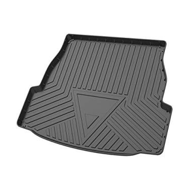 Imagem de Forro de carga RAV4 - compatível com modelos RAV4 2019 2020 2021 2022 2023 2024, tapetes de carga para porta-malas traseiro para todos os climas, ajuste personalizado para Toyota RAV-4, 3D Tech à