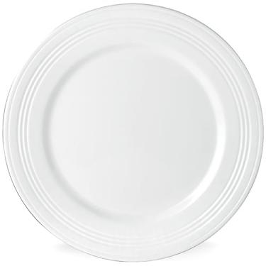 Imagem de Lenox Prato de jantar de 4 graus Tin Can Alley, branco -