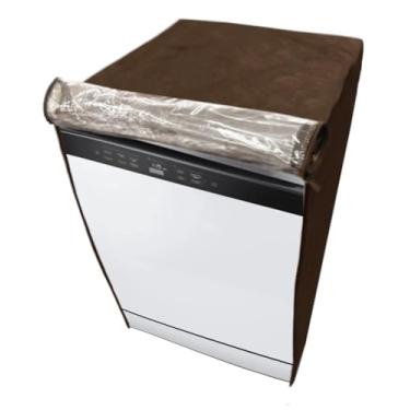 Imagem de CAPA PARA LAVA LOUÇAS ELECTROLUX 14 SERVIÇOS TRANSPARENTE FLEX (Marrom)