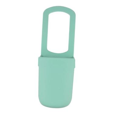 Imagem de Kokiya Suporte de copo de carrinho de bicicleta suporte de copo de bebida para carrinho de criança de silicone para carrinho de criança, luz verde