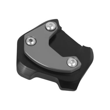 Imagem de CHIFUN Placa de extensão de suporte para placa de extensão de suporte de estacionamento lateral para Honda Rebel 300 500 CMX300 CMX500 2017-2022 (titânio)