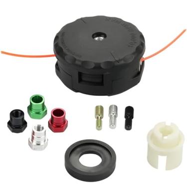 Imagem de Ewillownm Compatível com cabeça de aparador universal de 9,5 cm para Echo Speed Feed 400 Eixo reto Bump Feed Shindaiwa Homelite RedMax String Trimmer Weed Eater Substituir 99944200907