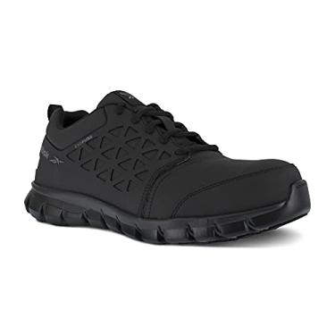 Imagem de Reebok Work Sublite Cushion Work EXOFUSE CT Oxford masculino, Preto, 9 Wide