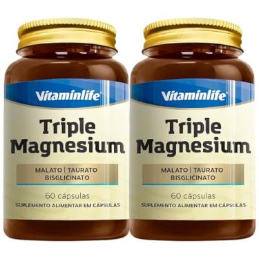 Imagem de Kit 2 Triple Magnesium Vitaminlife 60 Cápsulas