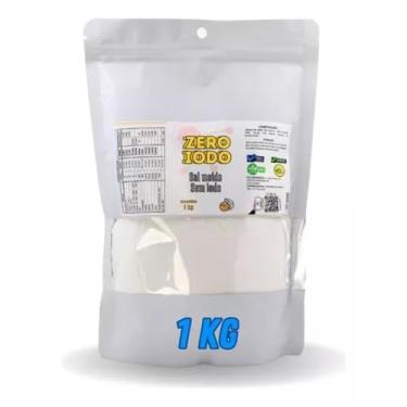 Imagem de Sal Marinho Moído Sem Iodo 1kg 100% Natural Integral