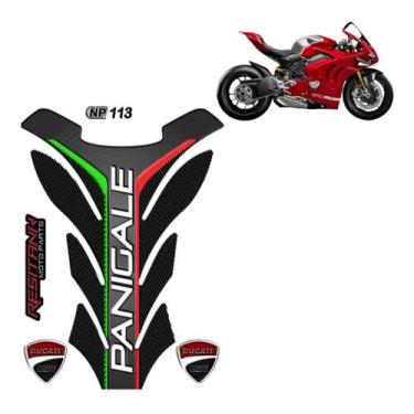 Imagem de Adesivo Protetor Tankpad Frontal Panigale 1299 Style - Resitank, NP113
