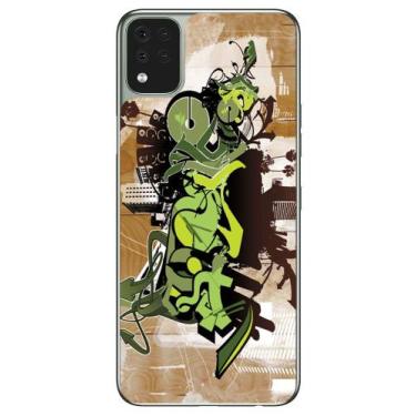 Imagem de Capa Adesivo Skin072 Verso Para Lg K52 LMK420 - KawaSkin