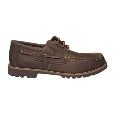 Imagem de Mocassim Bulldog New Barão Masculino Em Couro Samello - Marrom-Masculino