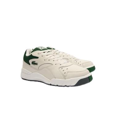Imagem de Lacoste Tênis masculino Aceline 96 124 1 SMA, Branco/verde escuro, 41