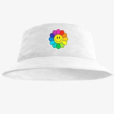 Imagem de Boné Chapéu Bucket Hat Estampado Flor - MP Moda Masculina, Único, Bran