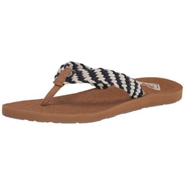 Imagem de Roxy Chinelo feminino Porto Rope, Branco marinho, 35
