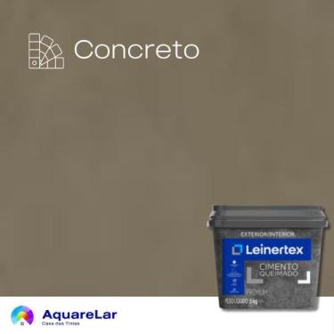Imagem de Cimento Queimado Leinertex 5Kg, CONCRETO
