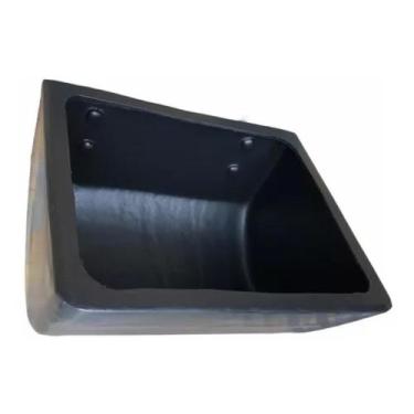 Imagem de Cocho/Comedouro Com Suporte 25 Litros Polietileno Pra Gado - Abecel