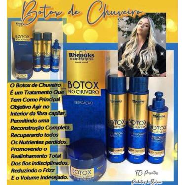 Imagem de Kit Tratamento Capilar Botox No Chuveiro Rhenuks - Reparação