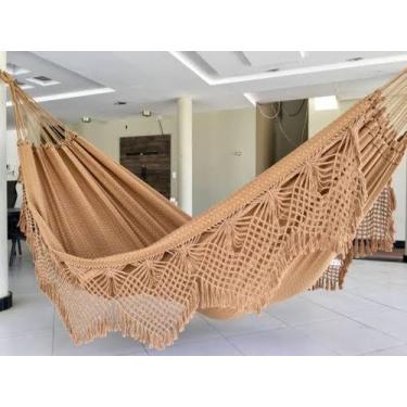 Imagem de Rede dormir descanso bucho de boi luxo casal grande 4,20m - Redespotig