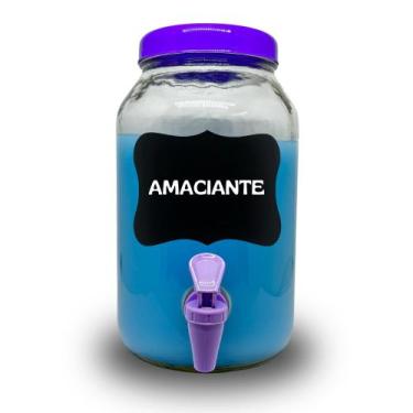 Imagem de 1 Recipiente Para Armazenar Sabão Liquido ou Amaciante Capacidade De 3