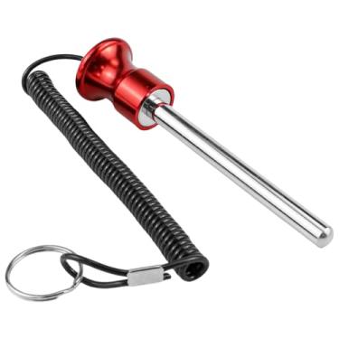 Imagem de UPIQNG Pino de peso de liga de alumínio pilha de peso com corda de puxar para exercícios pino de empilhamento de peso treinamento de força acessórios de equipamentos de fitness, 10 x 102 mm
