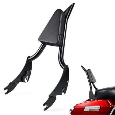 Imagem de Benlari Sissy Bar, 66 cm Design Integrado Encosto de Passageiro Liberação Rápida Destacável Motocicleta Apto para Harley Davidson Touring Road Glide Touring Road King Road Glide Street Glide 2009-2024