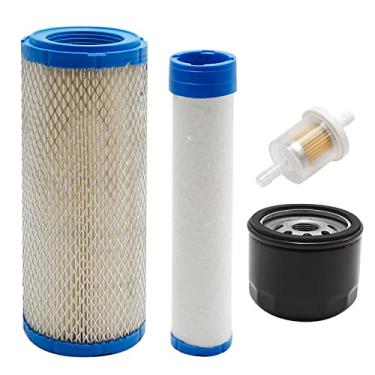 Imagem de Substituição do filtro de ar laffoonparts 11013-7044 para Kawasaki FX651V FX691V FX730V FX751V FX801V FX850V FX1000V substituição do motor de 4 ciclos #11013-7045 com filtro de óleo 49065-7007