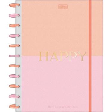 Imagem de Caderno Universitário Inteligente 10 Matérias Happy 160 Folhas Tilibra