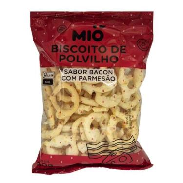 Imagem de Biscoito de Polvilho Mió Sabor Bacon com Parmesão 80g