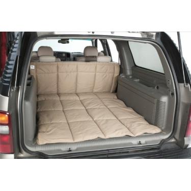 Imagem de Canine Covers Forro de área de carga com ajuste personalizado para modelos selecionados BMW Série 5 Gran Turismo - Polialgodão (azul marinho)