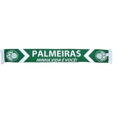 Imagem de Cachecol do Palmeiras Dupla Face Minha Vida - Oficial