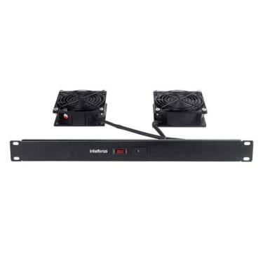 Imagem de Conjunto Intelbras De 2 Ventiladores/cooler Para Rack Kvr2v 4770007