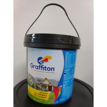 Imagem de Tinta Acrilico Telhado Fosco Cinza Galão 3,6 Lts - GRAFFITON