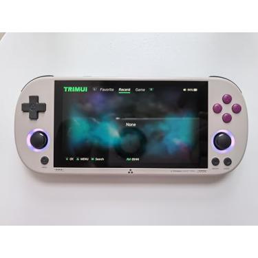 Imagem de TRIMUI Smart Pro Handheld Game Console, Mini Game Player Compatible with More Than 20 formats of Games and 5 inch IPS High-Definition Screen, Portable Video Game Console (Grey 64G)