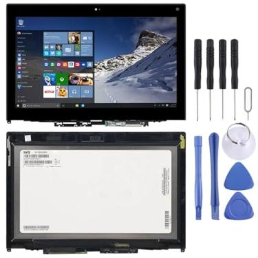 Imagem de Substituição da tela móvel 1366 x 768 HD OEM LCD Screen para Lenovo ThinkPad 12,5 polegadas Yoga 260 Digitalizador Conjunto completo com quadro (preto) Ecrã LCD