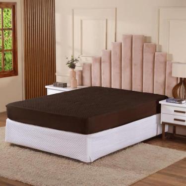Imagem de Protetor de Colchão Casal Queen 100% Impermeavel C Elastico - Serena D