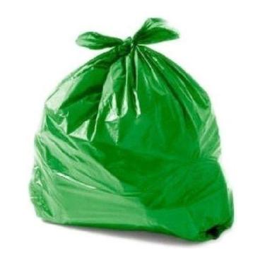 Imagem de Saco Comum Lixo Verde 100l C/ 50 Reforçado Coleta De Vidros - HIGIPACK