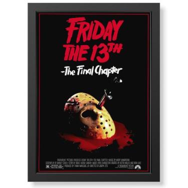 Imagem de Quadro Decorativo friday the 13th final chapter sexta feira Jason geek