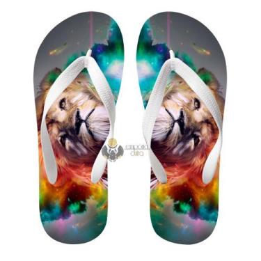 Imagem de Chinelo Leão multicolorido - Empório Dutra, 25/26