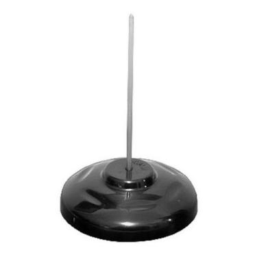 Imagem de Kit 5 Espeto Para Fixar Papel Metal Preto Cavia - WCAN