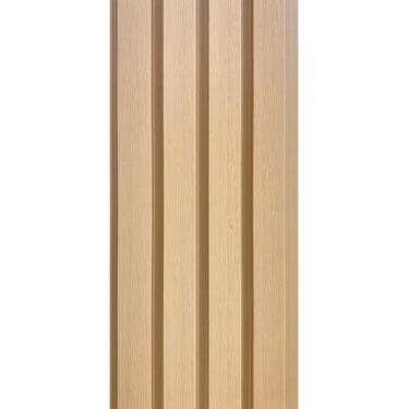 Imagem de Painel Ripado WPC Externo Cor Creme 2,90m x 20cm (0,58m²) - Woopo