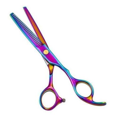 Imagem de Tesoura Fanaer Desfiadeira 6.0, Púrpura