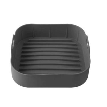 Imagem de Forma De Silicone Quadrada Fritadeira Air Fryer 20 Cm - CLINK