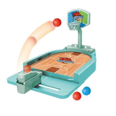 Imagem de Basquete Com Lançador 6 Peças brinquedo infantil - ARK BRASIL